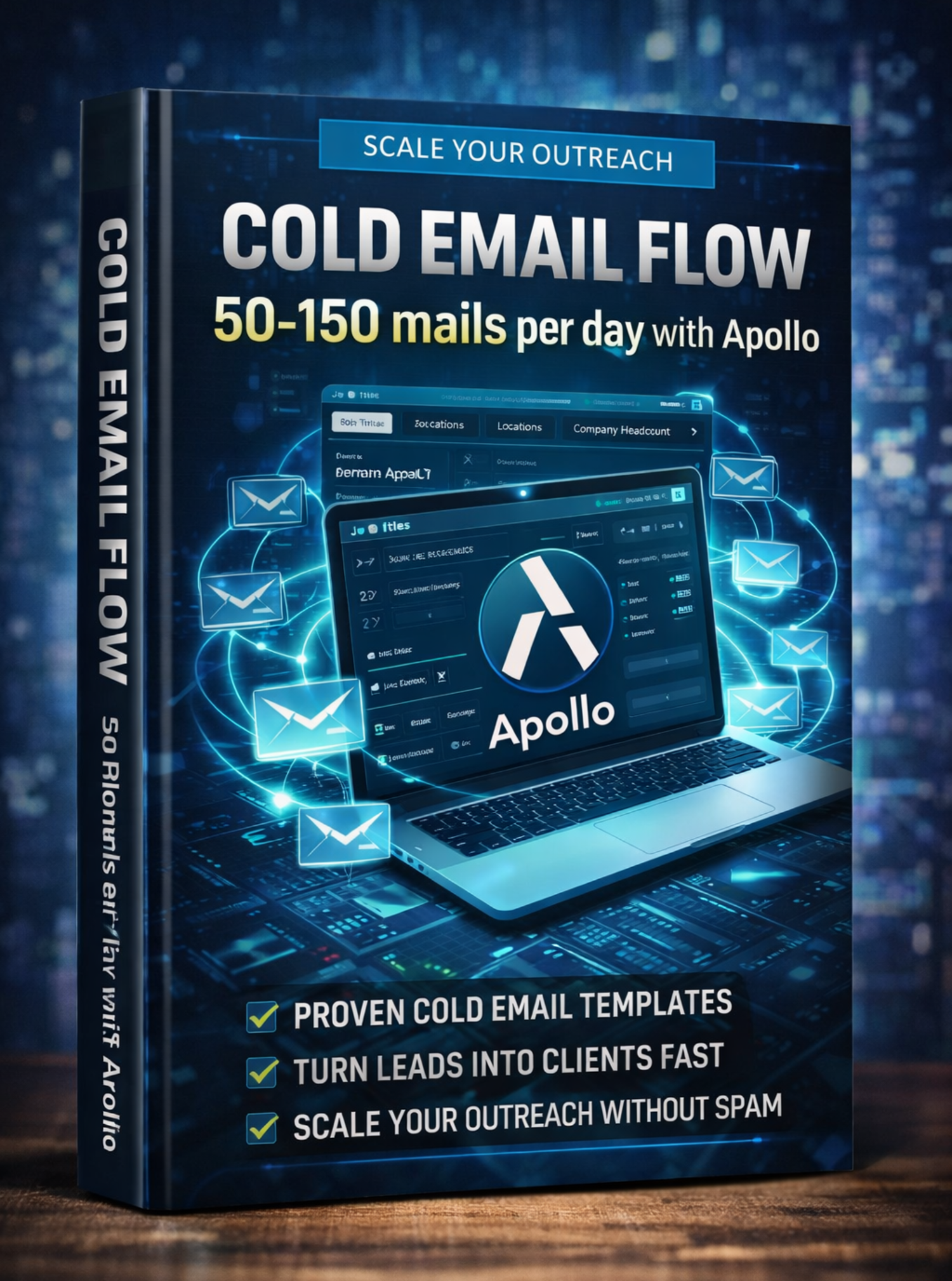 Cold Email Flow (50–150 Emails Per Day with Apollo)